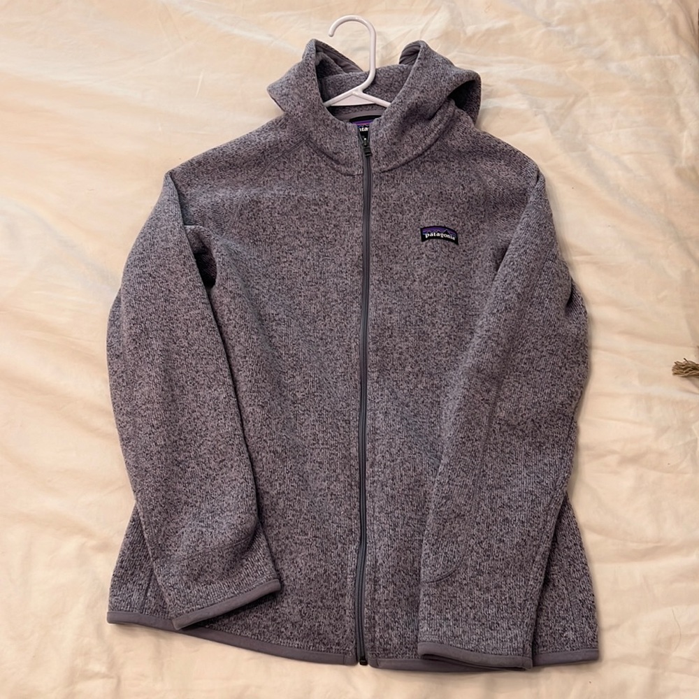 Purple Patagonia zip up